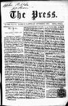 Press (London) Saturday 09 October 1858 Page 1