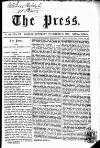 Press (London) Saturday 13 November 1858 Page 1