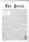 Press (London) Saturday 18 June 1859 Page 1