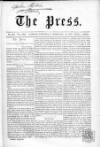 Press (London) Saturday 18 February 1860 Page 1