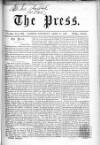 Press (London) Saturday 21 April 1860 Page 1