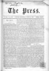 Press (London) Saturday 23 June 1860 Page 1