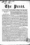 Press (London) Saturday 27 October 1860 Page 1