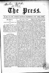 Press (London) Saturday 15 December 1860 Page 1