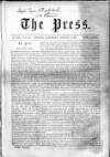 Press (London) Saturday 03 August 1861 Page 1