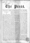 Press (London) Saturday 01 February 1862 Page 1
