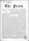 Press (London) Saturday 18 October 1862 Page 1