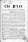 Press (London) Saturday 08 November 1862 Page 1