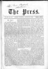 Press (London) Saturday 31 January 1863 Page 1