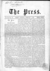 Press (London) Saturday 07 February 1863 Page 1