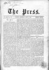 Press (London) Saturday 02 May 1863 Page 1
