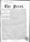 Press (London) Saturday 30 May 1863 Page 1