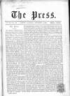 Press (London) Saturday 05 December 1863 Page 1