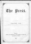 Press (London) Saturday 11 June 1864 Page 1
