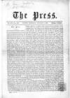 Press (London) Saturday 02 January 1864 Page 1