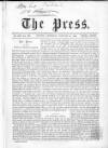 Press (London) Saturday 16 January 1864 Page 1