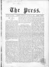 Press (London) Saturday 30 January 1864 Page 1