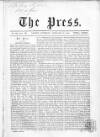 Press (London) Saturday 20 February 1864 Page 1