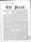 Press (London) Saturday 26 March 1864 Page 1