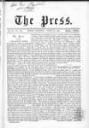 Press (London) Saturday 27 August 1864 Page 1