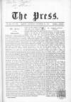 Press (London) Saturday 24 December 1864 Page 1