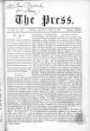 Press (London) Saturday 29 April 1865 Page 1