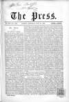 Press (London) Saturday 27 May 1865 Page 1