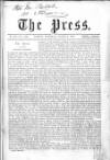 Press (London) Saturday 05 August 1865 Page 1