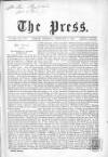 Press (London) Saturday 03 February 1866 Page 1