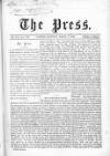 Press (London) Saturday 10 March 1866 Page 1