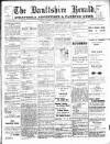 Banffshire Herald Saturday 29 January 1916 Page 1