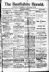 Banffshire Herald Saturday 25 August 1917 Page 1