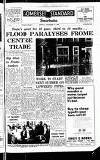 Somerset Standard Friday 11 November 1966 Page 1