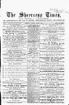 Sheerness Times Guardian Saturday 01 August 1868 Page 1