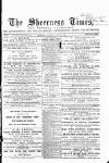Sheerness Times Guardian Saturday 15 August 1868 Page 1