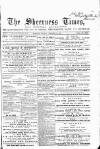 Sheerness Times Guardian Saturday 12 September 1868 Page 1