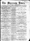 Sheerness Times Guardian Saturday 02 January 1869 Page 1