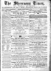 Sheerness Times Guardian Saturday 22 January 1870 Page 1