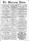 Sheerness Times Guardian Saturday 10 September 1870 Page 1