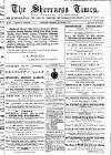 Sheerness Times Guardian Saturday 09 November 1872 Page 1