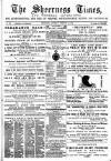 Sheerness Times Guardian Saturday 22 February 1873 Page 1