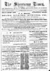 Sheerness Times Guardian Saturday 23 August 1873 Page 1