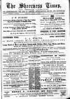 Sheerness Times Guardian Saturday 07 November 1874 Page 1
