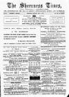 Sheerness Times Guardian Saturday 06 July 1878 Page 1