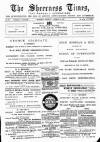 Sheerness Times Guardian Saturday 16 November 1878 Page 1