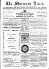 Sheerness Times Guardian Saturday 30 November 1878 Page 1