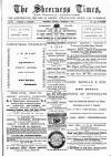 Sheerness Times Guardian Saturday 21 December 1878 Page 1