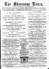 Sheerness Times Guardian Saturday 22 February 1879 Page 1