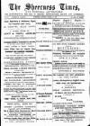 Sheerness Times Guardian Saturday 22 March 1879 Page 1