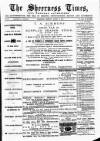 Sheerness Times Guardian Saturday 16 August 1879 Page 1